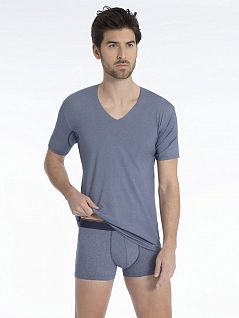 Эластичные боксеры с частицами против запаха CALIDA 26366к_449 Синий 449 dark blue